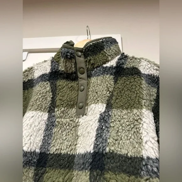 Madewell Raleigh Faux Shearling popover - Picture 2 of 4